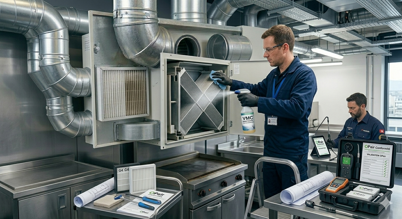 Entretien VMC professionnelle Genève